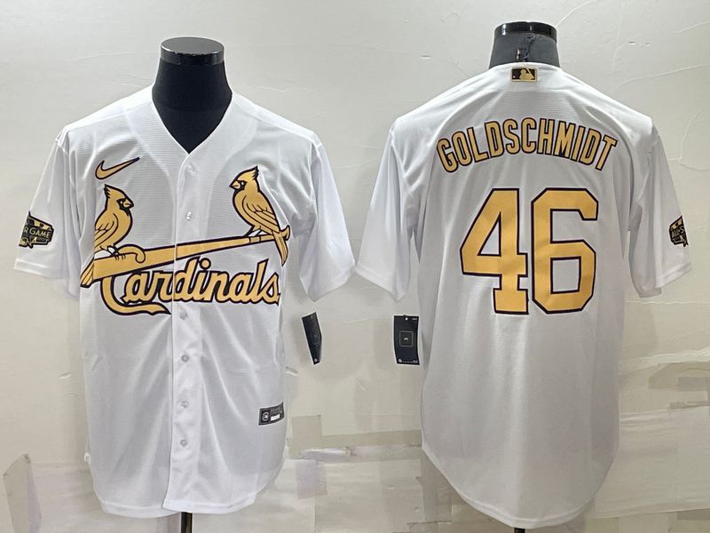 Men St.Louis Cardinals #46 Goldschmidt White 2022 All Star Game Nike MLB Jerseys->seattle mariners->MLB Jersey